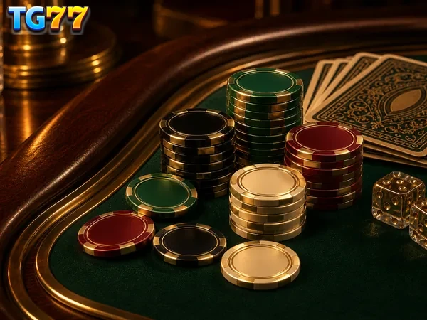 Opening the TG77 bet slip — your first move right after you finish registering your new account.